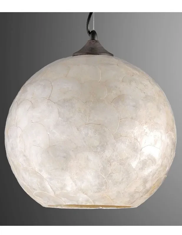 Lámpara Bola Nacar de 30CM