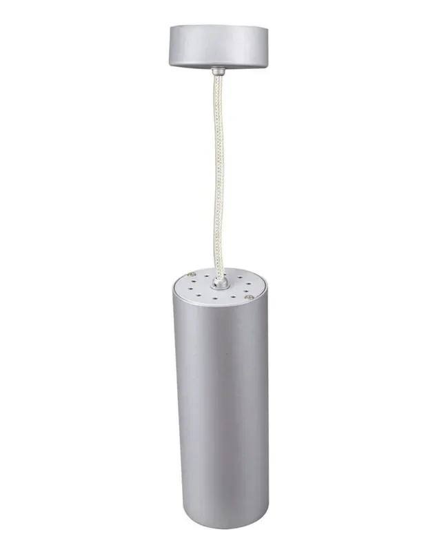 Lámpara Cilíndricas para Locales de Aluminio Gris