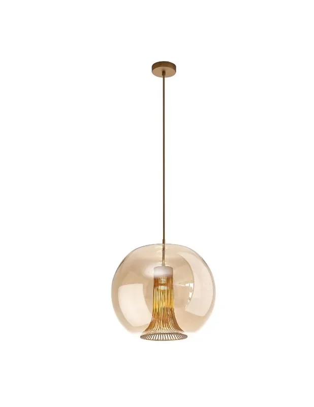 Lámpara Cristal Mantra Kriss Bronce