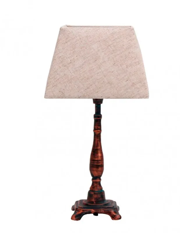 Lámpara de Mesa Cíclido Pantalla Cuadrada