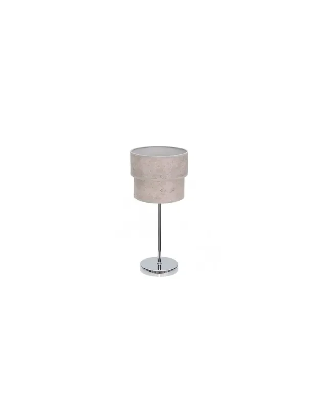 Lámpara de Mesa Imitación Cemento Gris