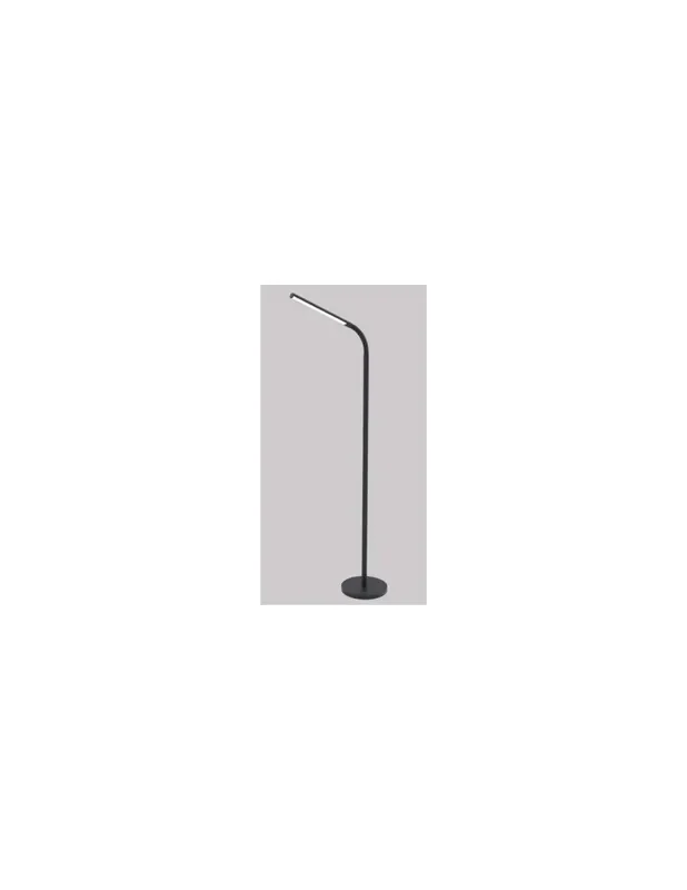 Lámpara de Pie Dimable en Blanco Negro o Plata