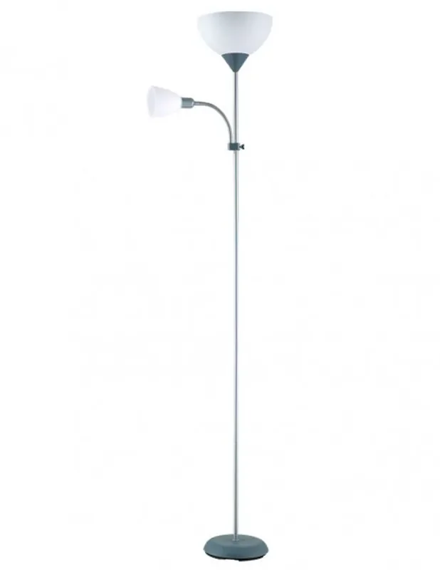 Lámpara de Pie Rigel Plata Fabrilamp