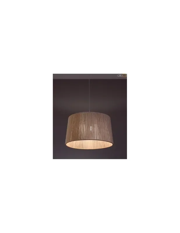 Lámpara Drum Beige