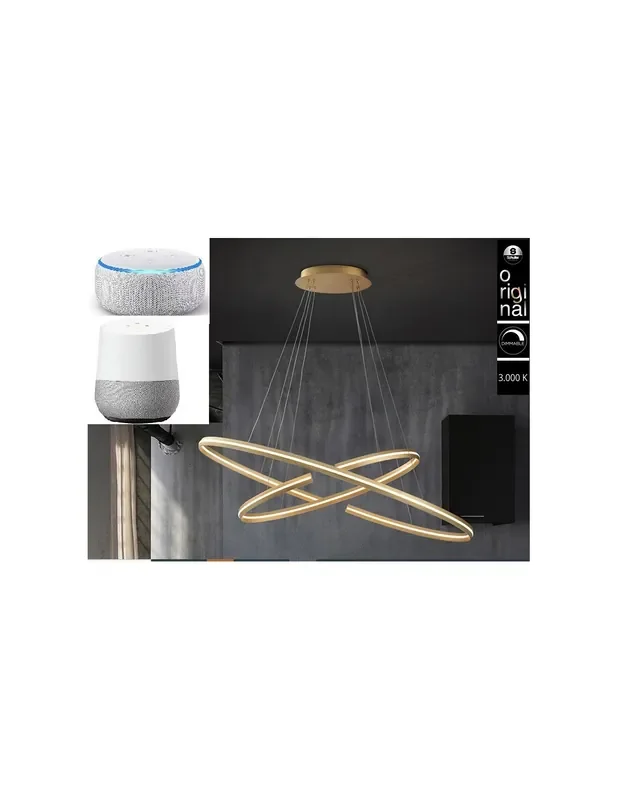 Lámpara Elipse Schuller Compatible Amazon Echo Google Home