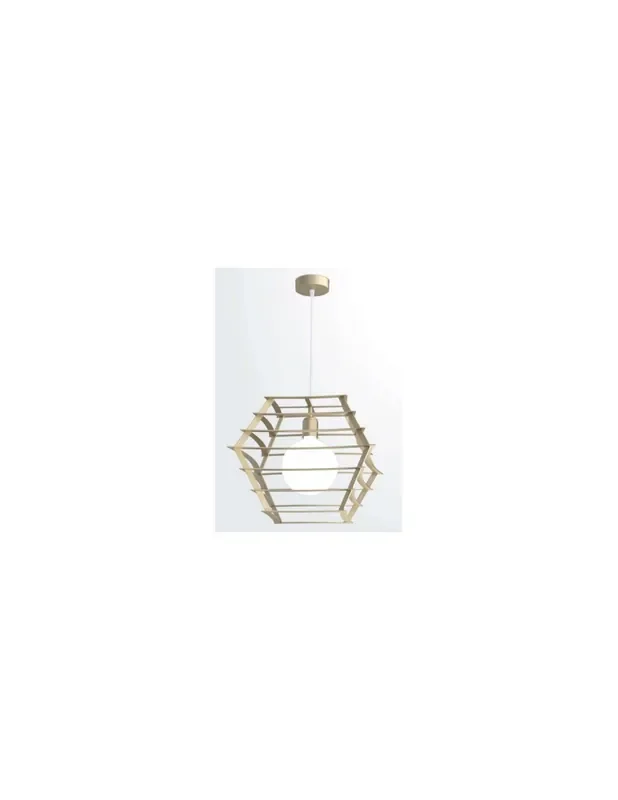 Lámpara Hexagonal de Diseño