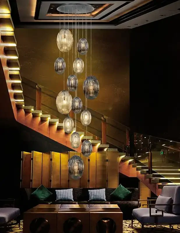 Lámpara Ovila 13 Luces Dimable CON O SIN MANDO