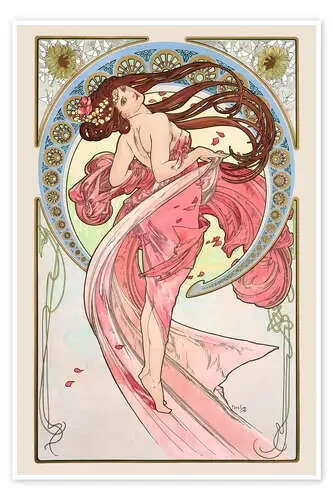 Las Artes – La Danza de Alfons Mucha Master Collection