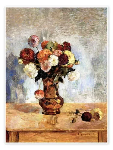 Las dalias de Paul Gauguin Bridgeman Images