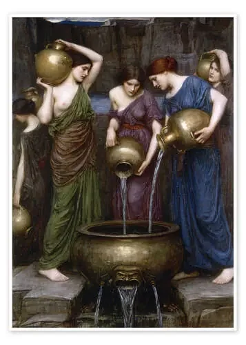 Las danaides de John William Waterhouse Master Collection