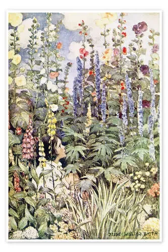 Las flores de Jessie Willcox Smith Master Collection