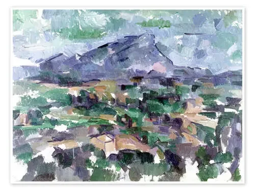 Las montañas Sainte-Victoire de Paul Cézanne Bridgeman Images