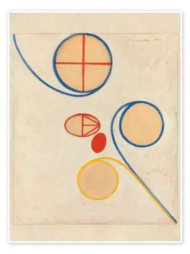 Las siete estrellas, n° 2 de Hilma af Klint Master Collection