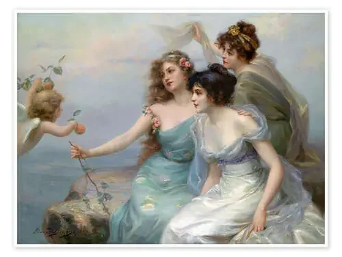 Las tres gracias de Edouard Bisson Master Collection