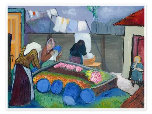 Laundresses, 1909 de Marianne von Werefkin Master Collection