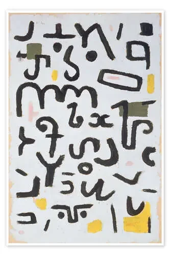 Law, 1938 de Paul Klee ARTOTHEK