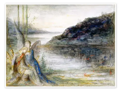 Le soir et la douleur de Gustave Moreau Master Collection