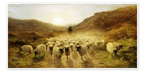 Leaving the Hills de Joseph Farquharson Bridgeman Images