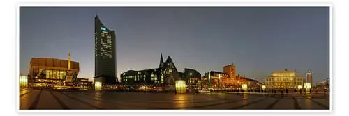Leipzig evening panorama de Marcel Schauer
