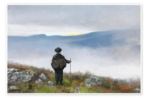 Lejos de allí, el Palacio de Soria Moria brillaba como el oro de Theodor Kittelsen Master Collection