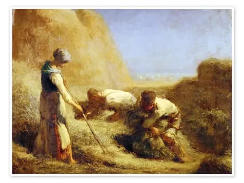 Les botteleurs de foin de Jean-François Millet akg-images