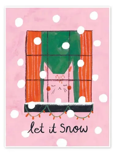 Let it snow de Amy Hodkin Advocate Art