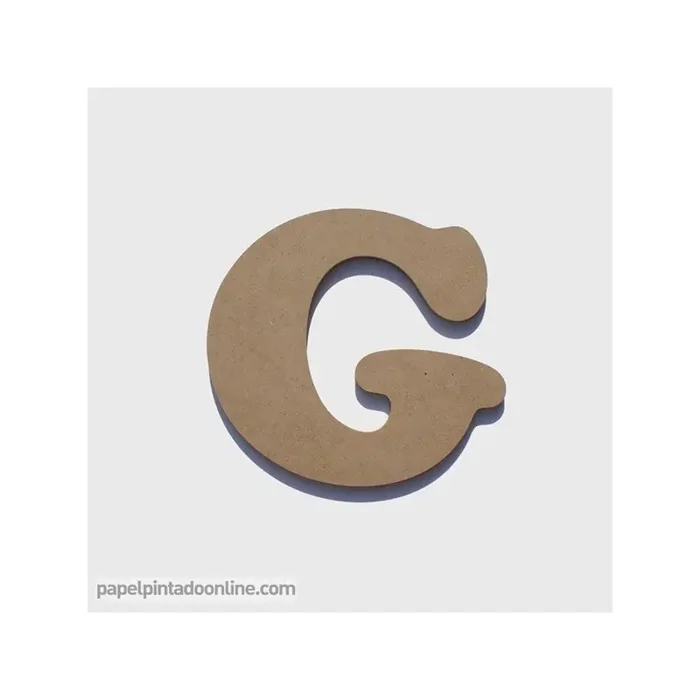 Letra de Madera G