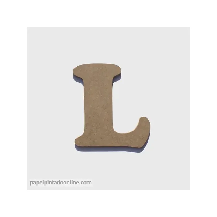Letra de Madera L