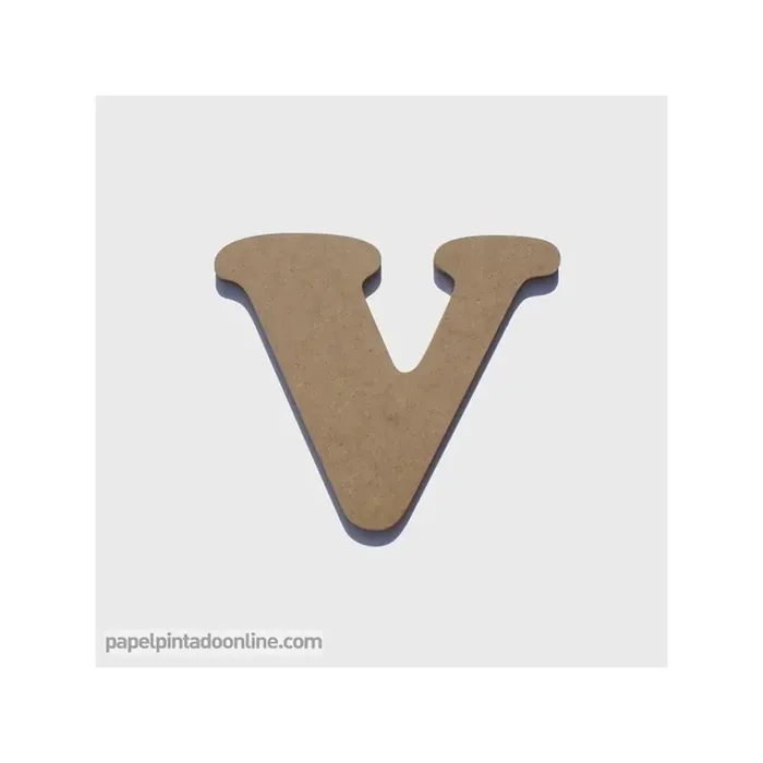 Letra de Madera V