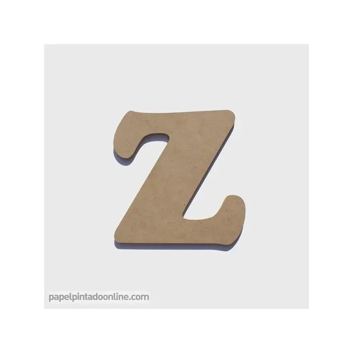 Letra de Madera Z