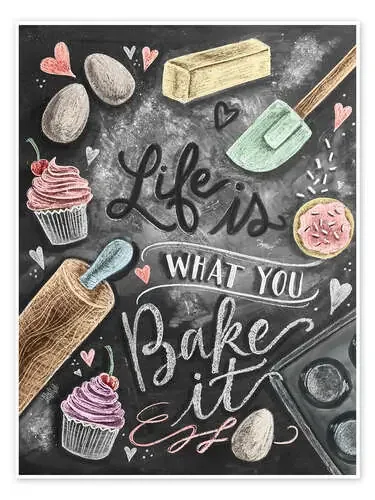 Life is what you bake it de Lily & Val MGL Licensing