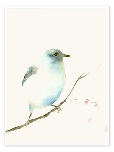 Light blue bird de Catherina Türk