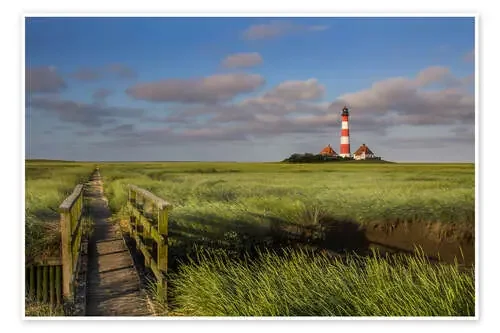 Lighthouse in the salt marshes on the North Coast Editors Choice