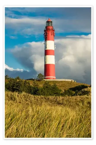 Lighthouse on the island Amrum, Germany de Rico Ködder