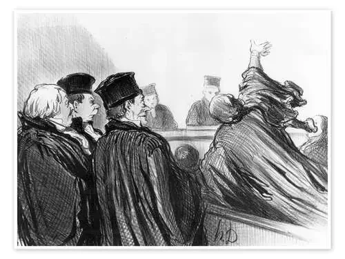 Like Demosthenes de Honoré Daumier akg-images