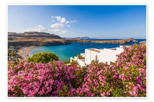 Lindos at Rhodes Island de Dieterich Fotografie