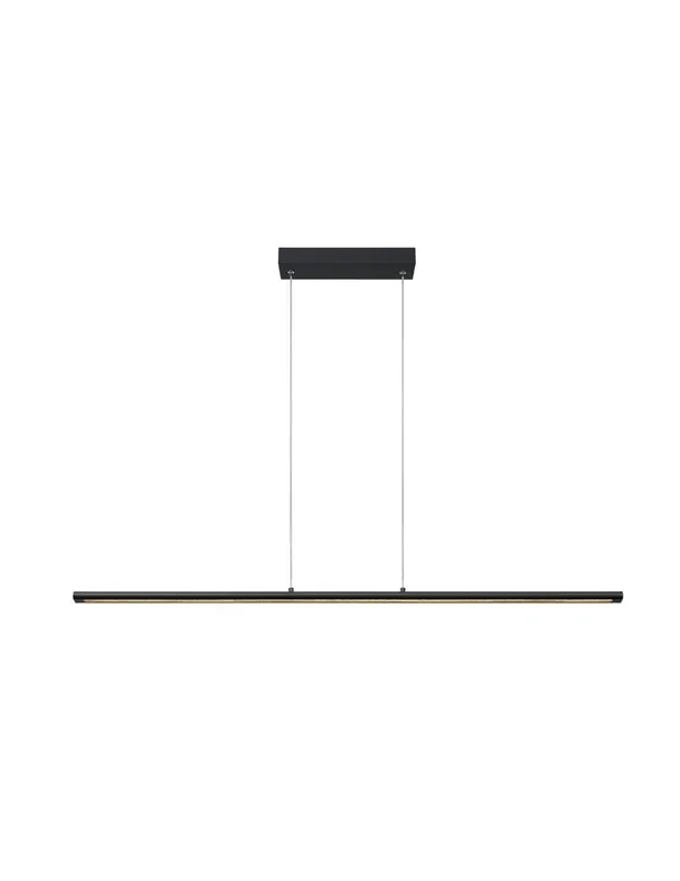 Lineal Negro Arenado Luminaria Led Mantra