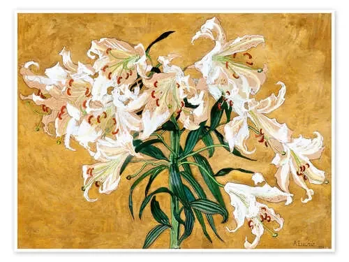 Lirio de Albert Edelfelt Master Collection