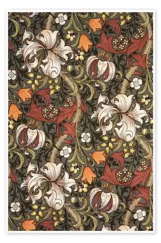 Lirio de oro de William Morris Master Collection