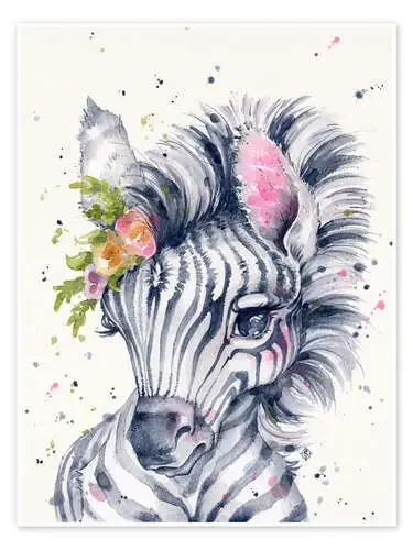 Little Zebra Girl de Sillier Than Sally