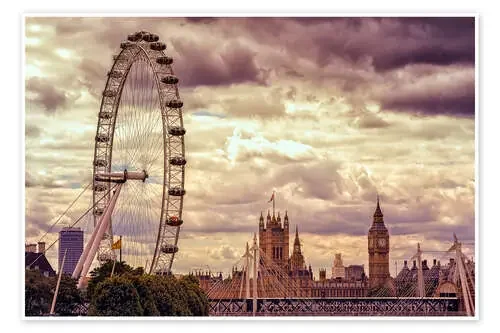 London Eye & Big Ben de Stefan Becker