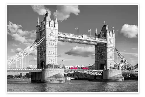London, Tower Bridge Black and White de rclassen
