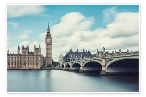 Londres, el Big Ben y el puente de Westminster de rclassen