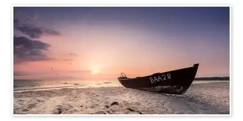 Lonely Boat 4 Rügen Germany de Kristian Goretzki