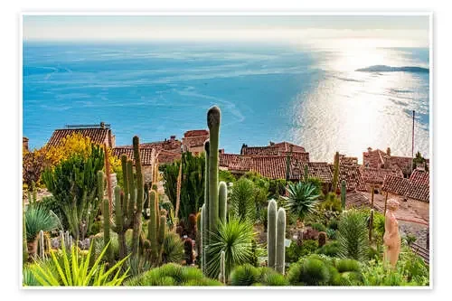 Looking northwest from Eze near Nice de HADYPHOTO