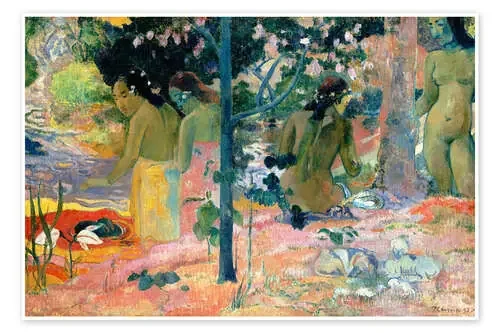 Los bañistas, 1897 de Paul Gauguin Master Collection