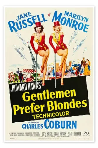 Los caballeros las prefieren rubias (inglés) Everett Collection