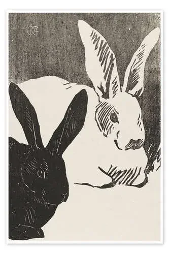 Los conejos de Henri Charles Guérard Master Collection