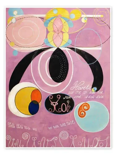 Los diez más grandes, n° 6, edad adulta de Hilma af Klint Master Collection