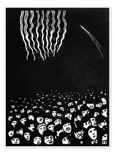 Los fuegos artificiales de Félix Édouard Vallotton Master Collection